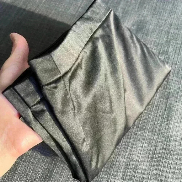 Vintage Forever 21 Women’s Black Straight Grunge Punk Goth Mini Skirt Small - Picture 5 of 13